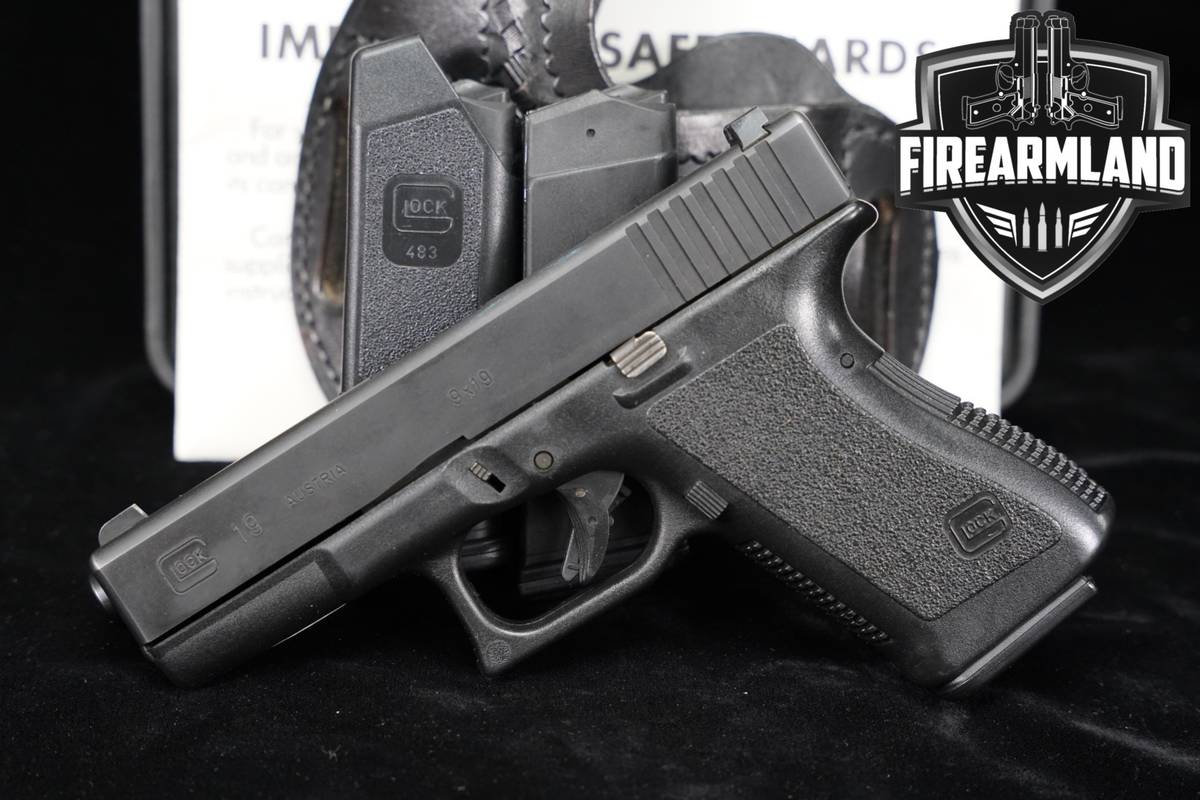 Glock G19 Gen 2 9mm Tritium +3 MAGS, ORIG CASE & HOLSTER