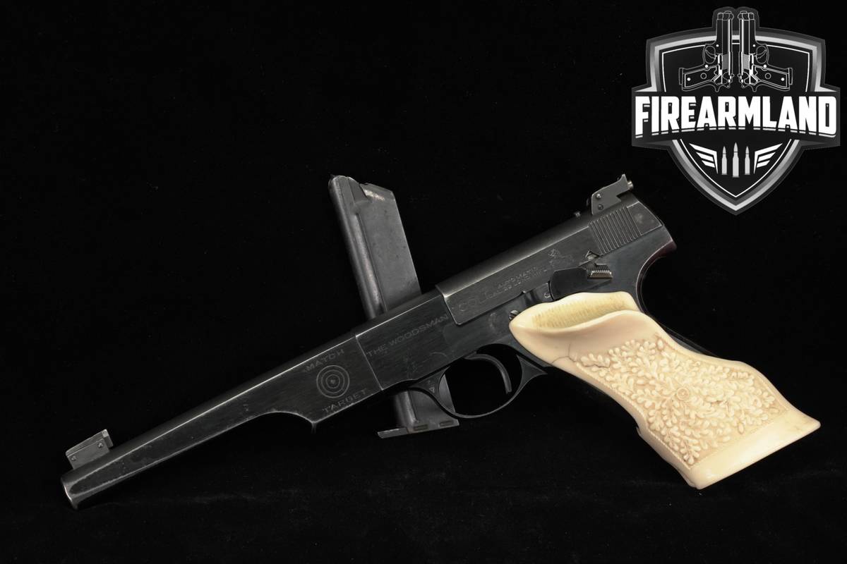 1939 Colt Woodsman Match Target First Series Bullseye 22LR Blued +2 MAGS