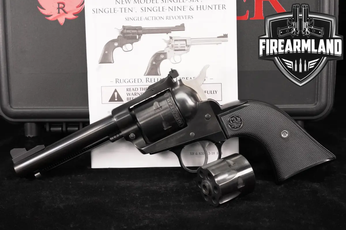 2-CYLINDER SET Ruger New Model Single-Six 22 LR/WMR Single6 +ORIG CASE