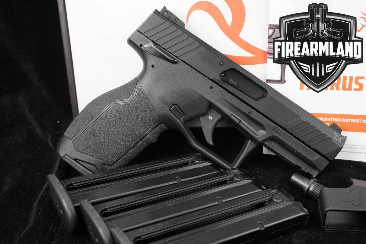 Taurus TX22 22LR 4.1" TX 22 THREADED +4 MAGS & ORIG BOX