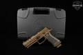 Sig Sauer P320-XFIVE DH3; Custom Works 9mm Luger Coyote Tan in Good Condition Image 2