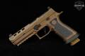 Sig Sauer P320-XFIVE DH3; Custom Works 9mm Luger Coyote Tan in Good Condition Image 4