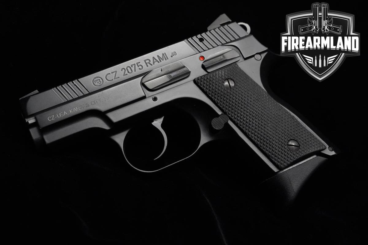 CZ 2075 RAMI Compact 40 S&W 3" Black Polycoat CZ +2 MAGS