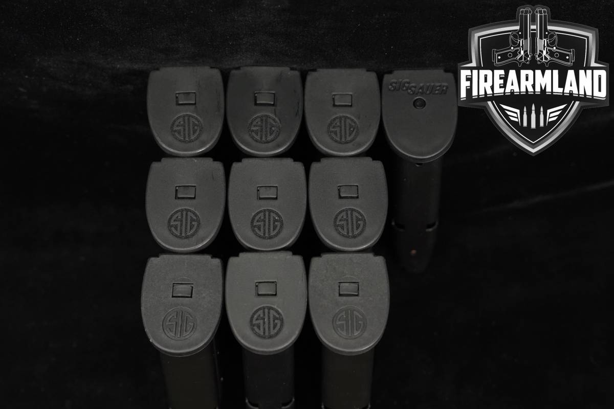 Sig Sauer TEN (10) P320 Compact/ P250 15 Round Magazines 9mm Luger P-320