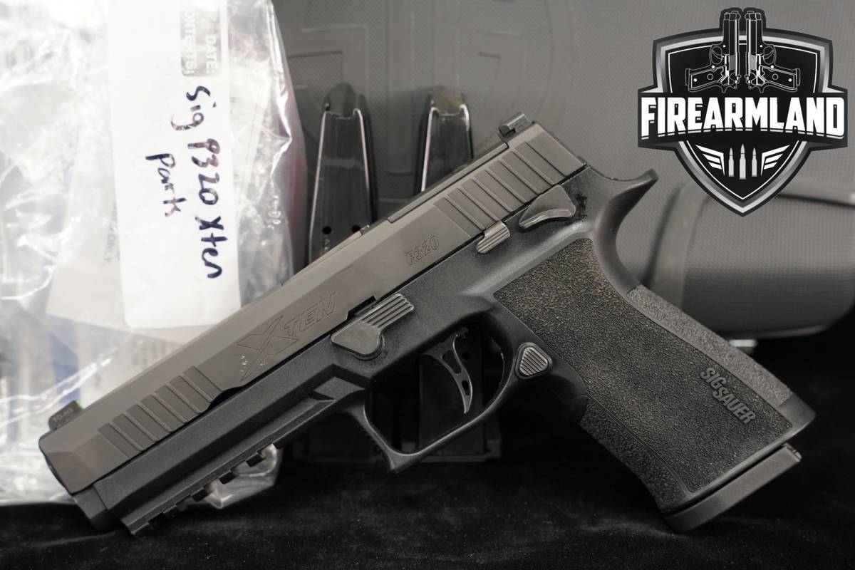 Sig Sauer P320-XTEN 10mm Optics‑Ready P 320 +3 MAGS, ORIG CASE