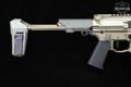 Q Honey Badger Pistol .300 AAC Blackout (7.62x35mm) Two-Tone Champagne & Gray in Very Good Condition Image 4