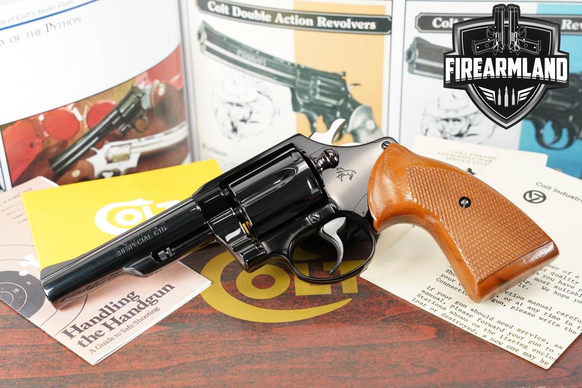 RARE 1977 Colt Viper 38 Special 4" Blued