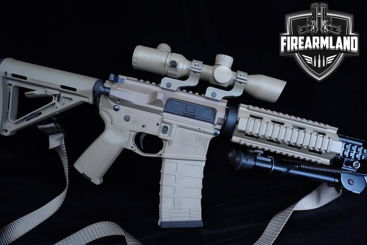 Aero Precision Freedom X15 5.56 NATO 16" FDE Freedom X-15 +3 MAGS & OPTIC