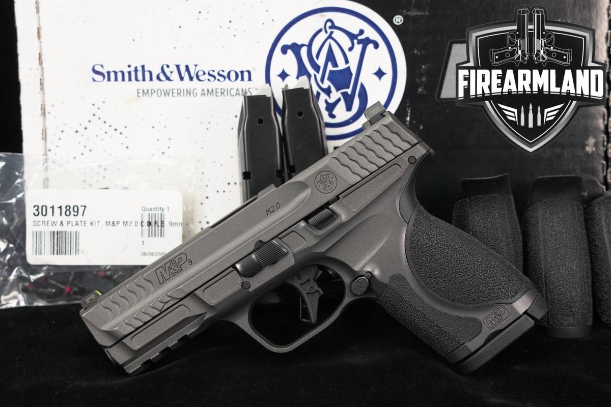 Smith & Wesson M&P9 M2.0 Metal Compact Optics-Ready NTS S&W 9mm M&P 9