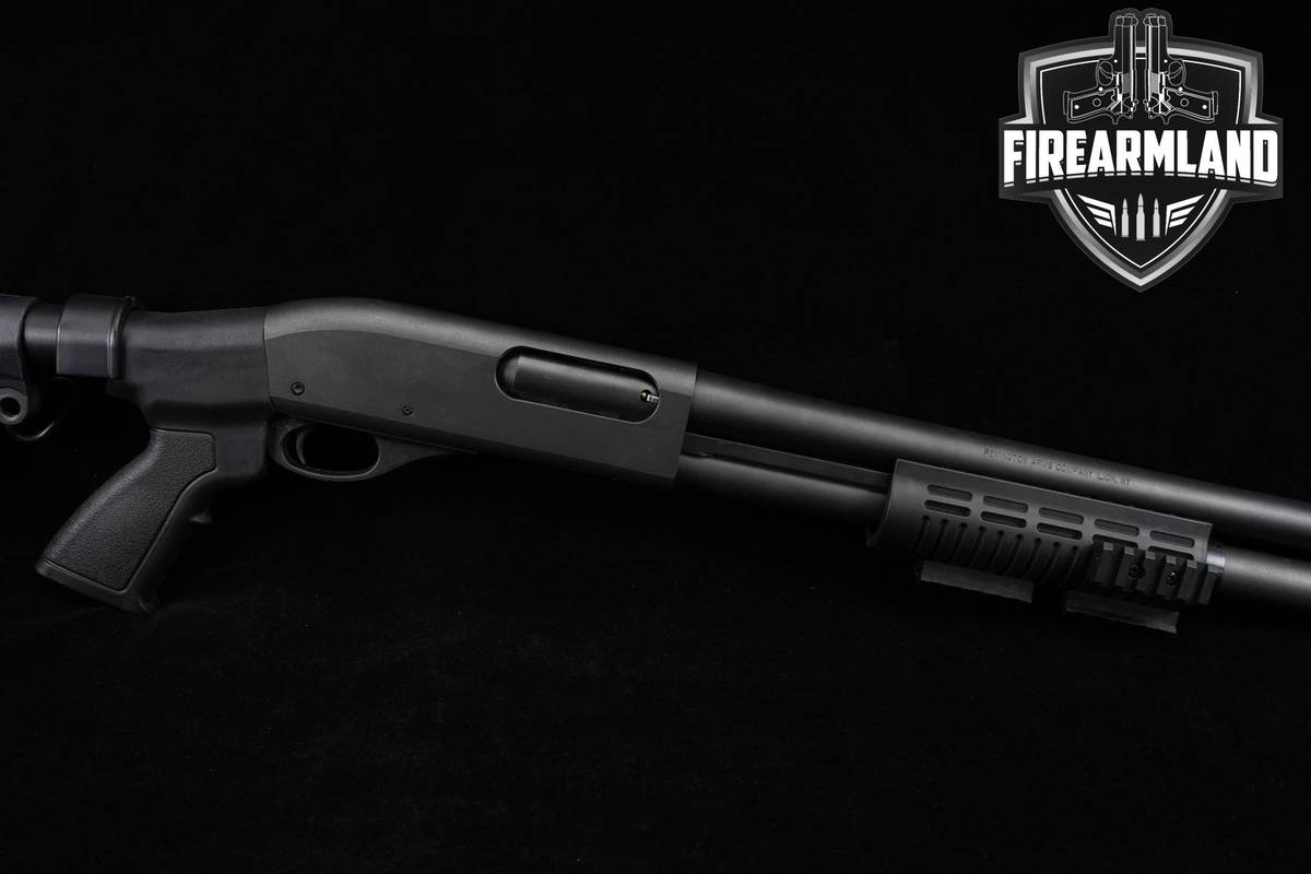 Remington Model 870 Tactical 12-Gauge 18.5" +UPGRADED STOCK & FOREND