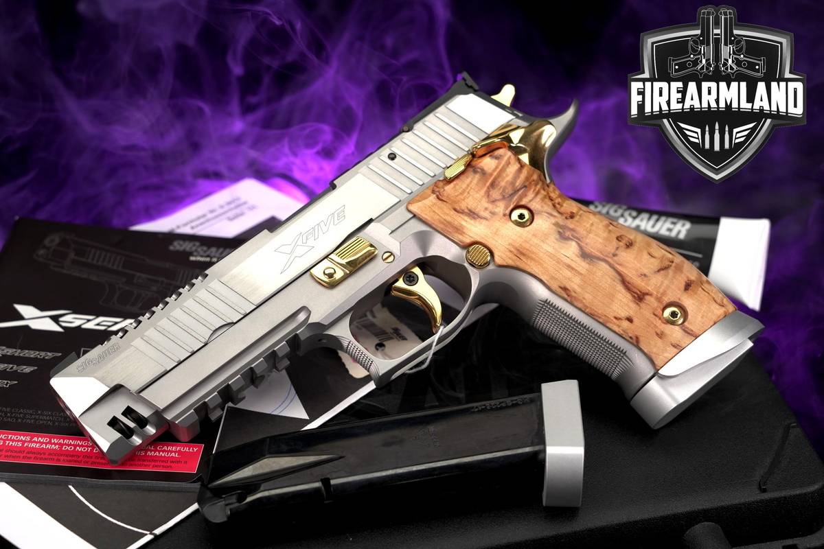 LIKE-NEW MASTERSHOP Sig Sauer P226 X-Five Scandic Skeleton 9mm 5"