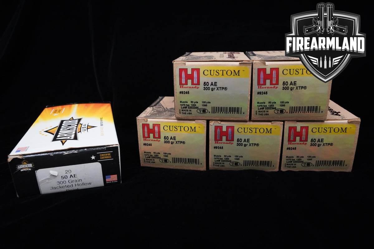 50 AE Ammo 50-AE Ammo 120 ROUNDS