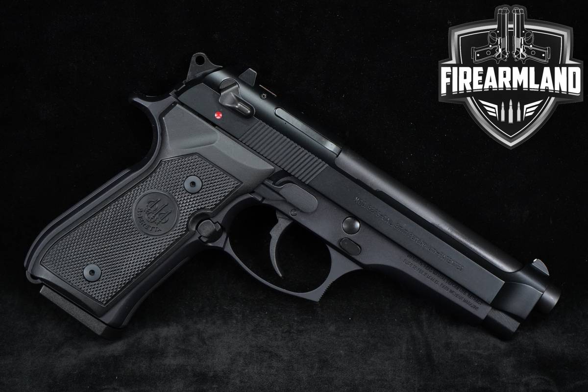 M9 STLYE Beretta 92FS 9mm 4.9" +2 MAGS & ORIG CASE