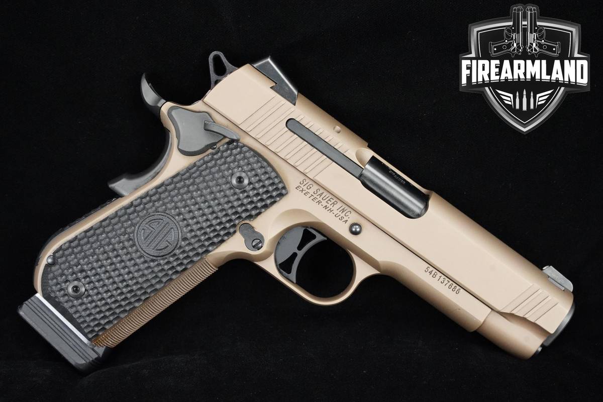 Sig Sauer 1911 Emperor Scorpion 45 ACP Burnt Bronze Sig-Sauer 1911