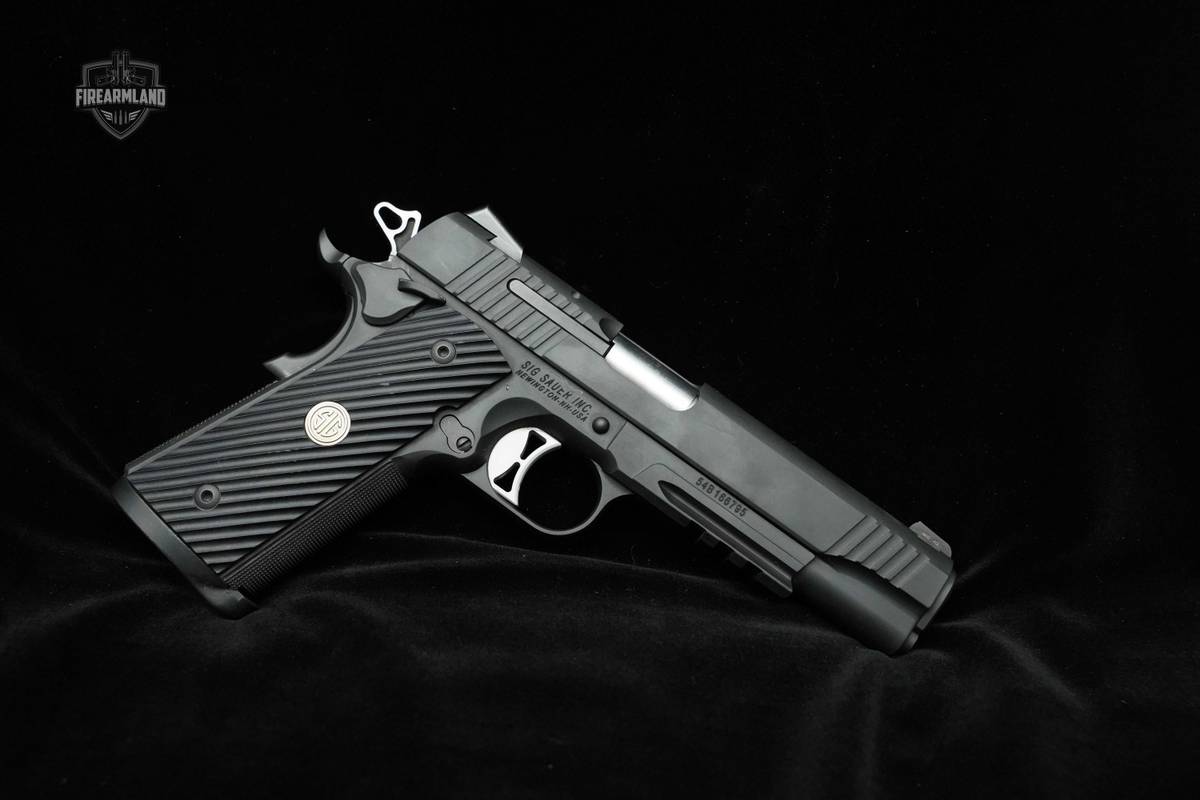 HARD TO FIND Sig Sauer 1911 TR9 TACOPS CARRY 9MM Sig 9 mm TACOPS TR9 1911