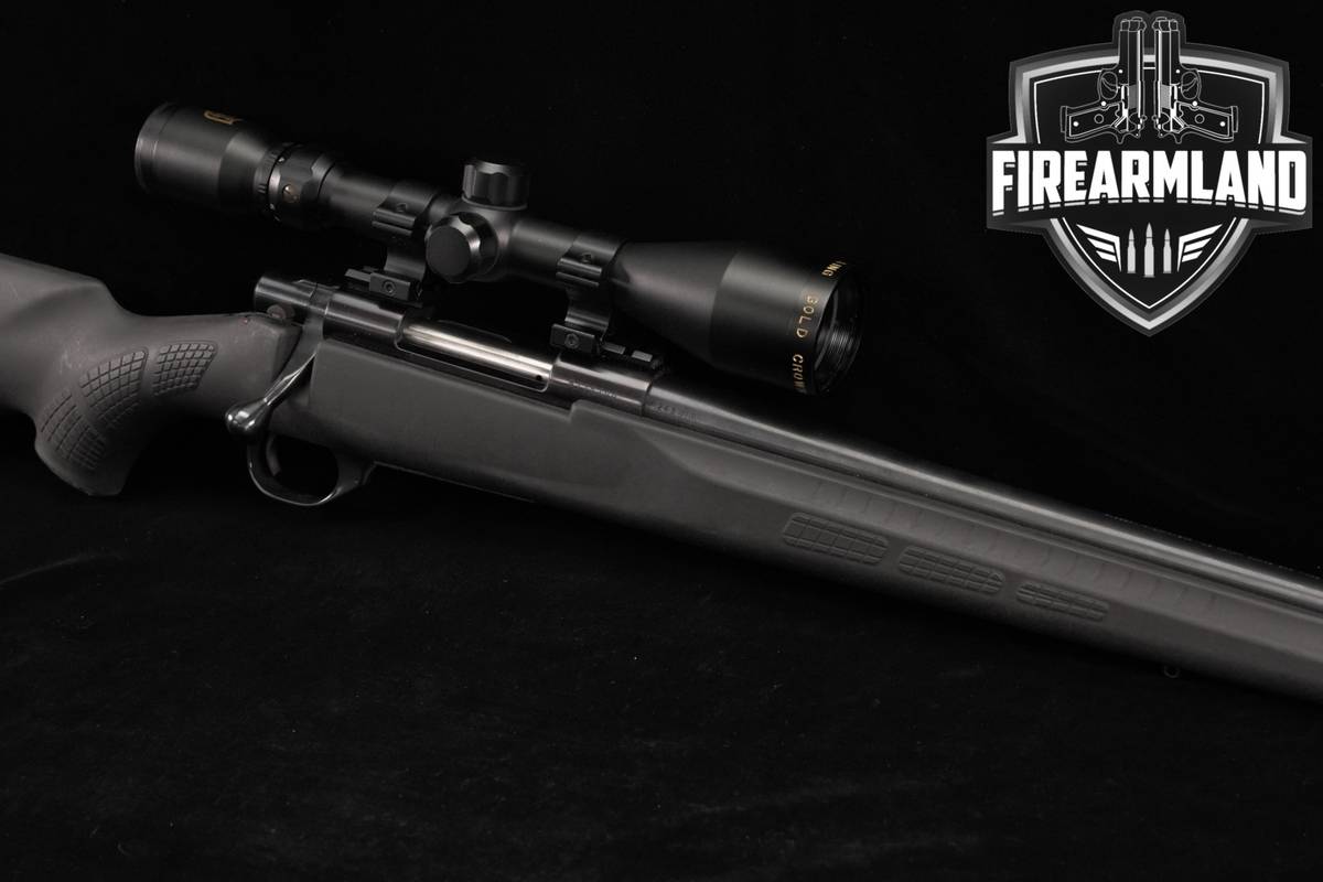 Howa Model 1500 Hogue OverMolded 243 Win 22 M1500 JAPAN +NIKKO SCOPE