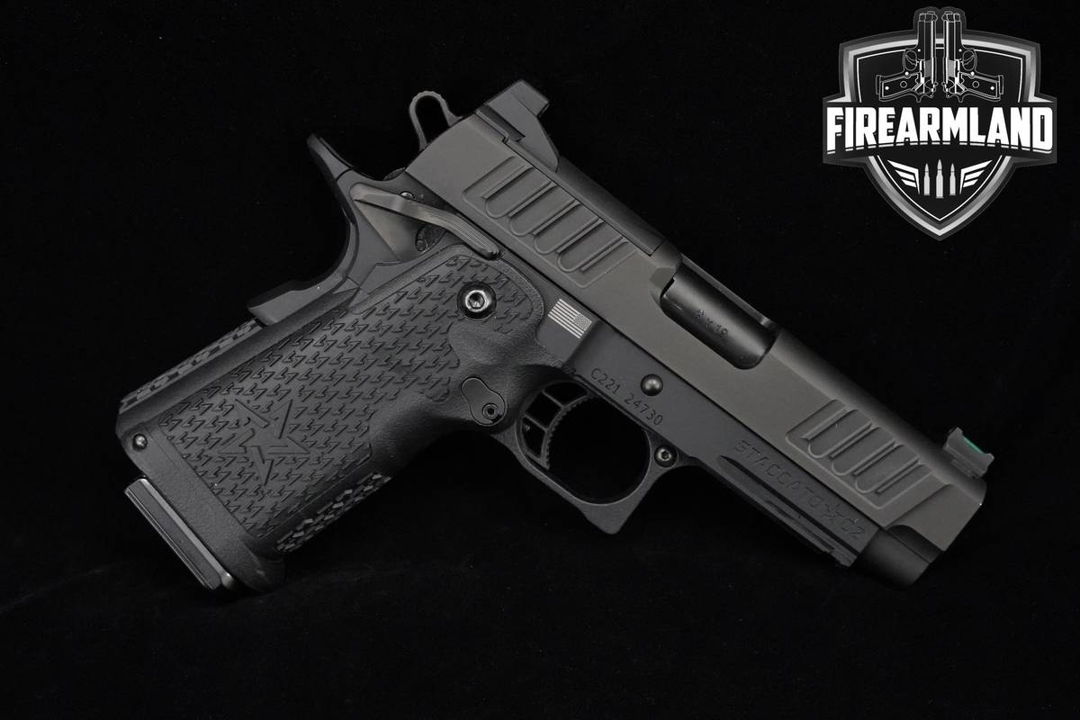 Staccato (STI) C2 2011 9mm 16+1 3.9" Black DLC Staccato STI C2-2011 +3MAGS