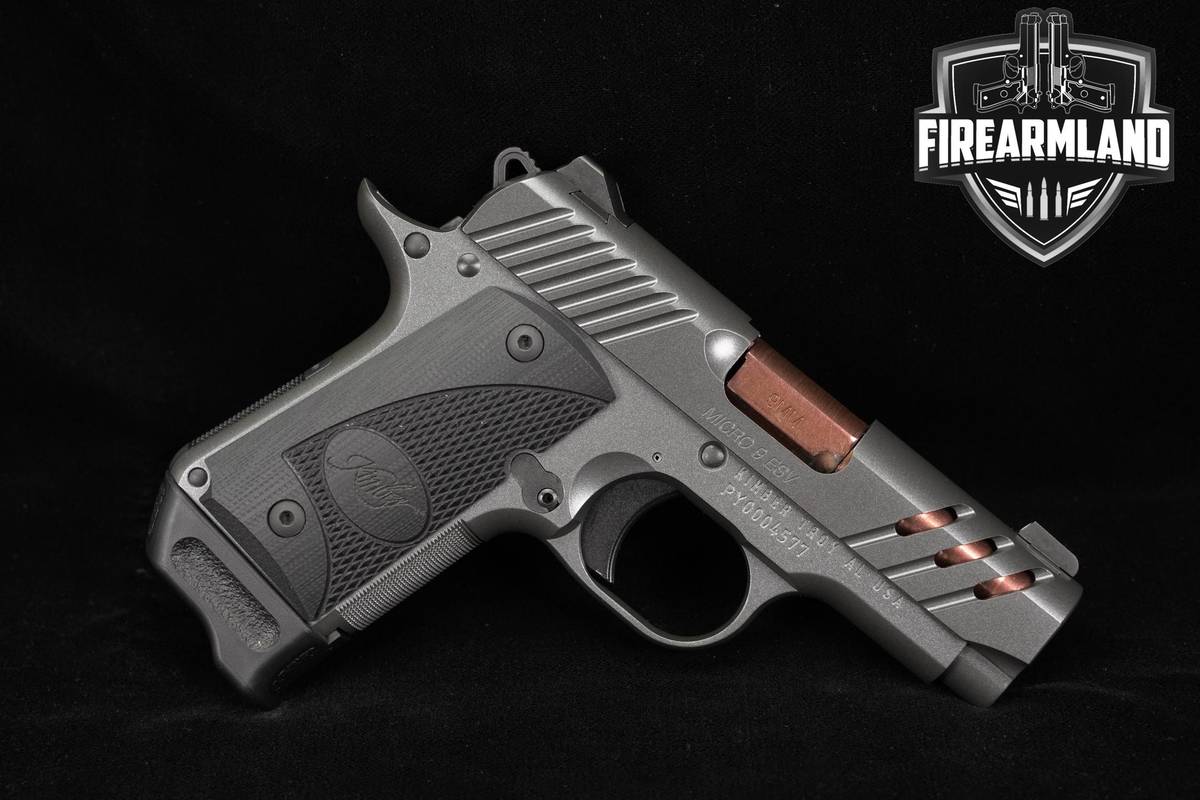Kimber Micro 9 ESV 9mm 1911 3.15" SAO Micro9 Pistol +3 MAGS & ORIG BOX