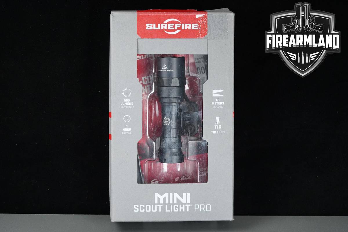 LIKE-NEW SureFire Mini Scout Light Pro 500 Lumens & 7,600 Lumens