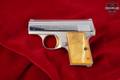 1964 FN Herstal (FNH) Baby Browning .25 ACP (6.35mm) Bright Nickel in Good Condition Image 2