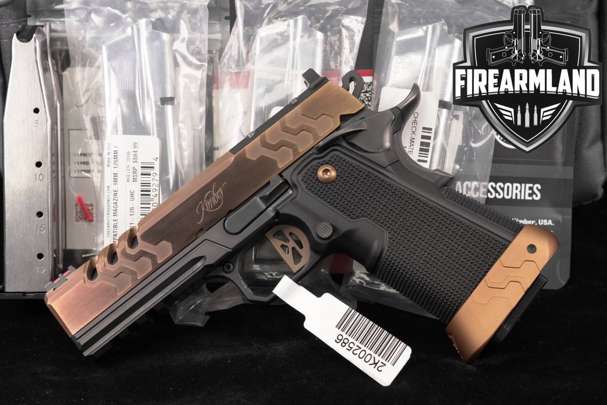Kimber 2K11 Pro Coyote OR 9mm 4.25 1911 2011 +5 MAGS & ORIG BOX