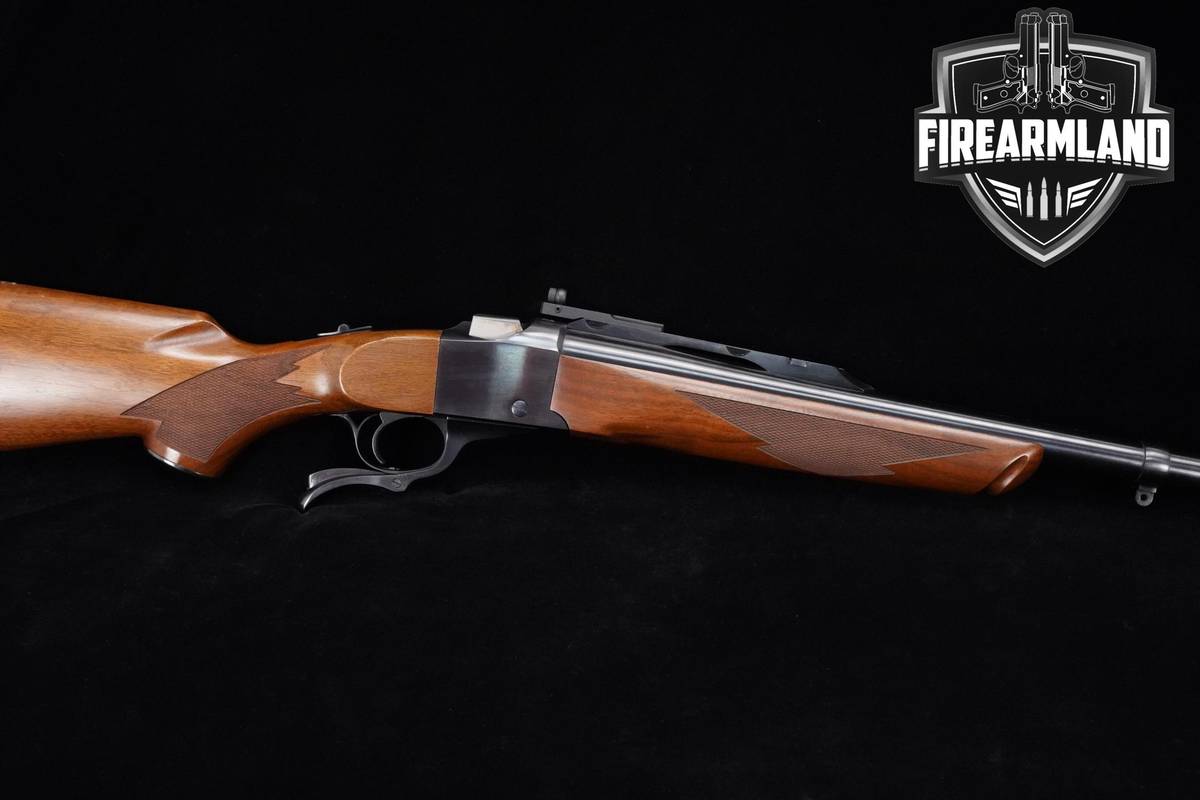 2000 Ruger No.1 Tropical 375 H&H Magnum 24" Blued Ruger BIG GAME SAFARI