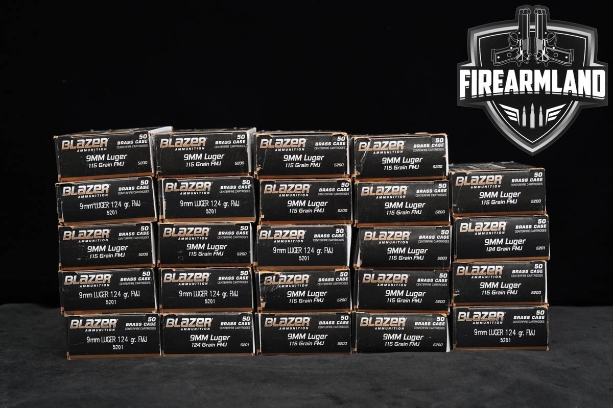 1200 RDS! 9mm Ammo 9-mm Ammunition