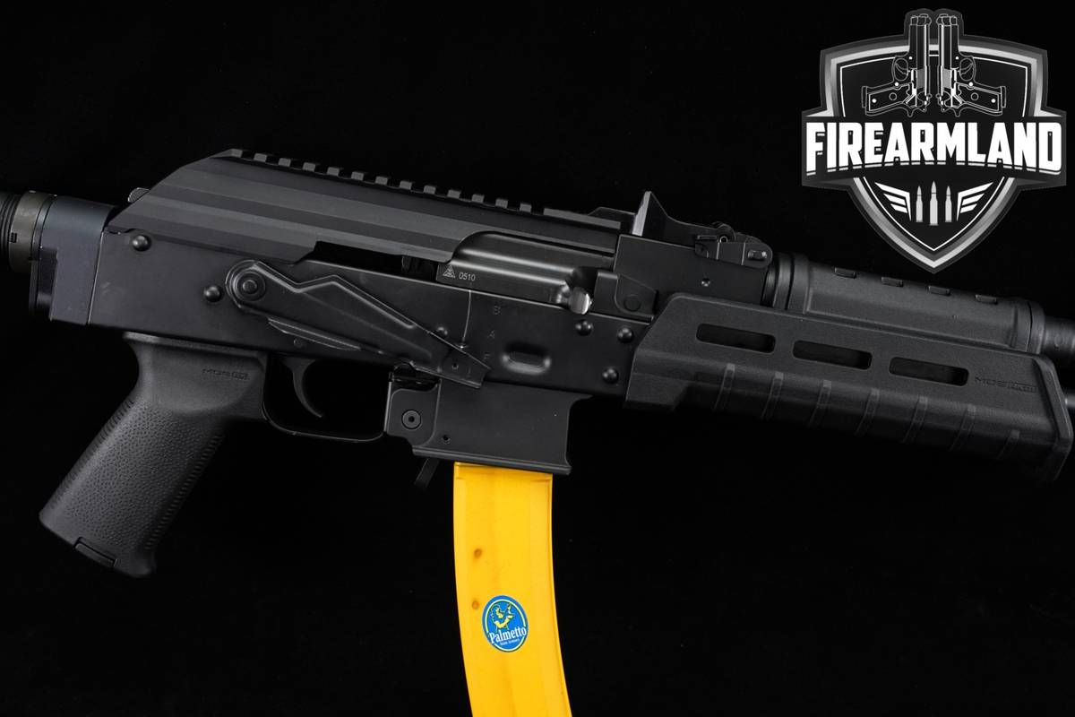 Palmetto State Armory AK-V MOE 9mm 9.75" +7 MAGS