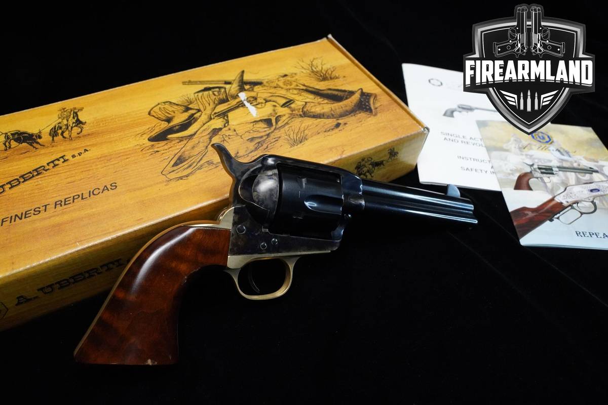 A Uberti Model 1873 Cattleman II 45 Colt 4.75" 1873-Cattleman II +ORIG BOX