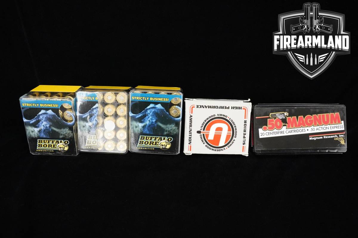 50 AE Ammo 50-AE Ammunition 100 ROUNDS