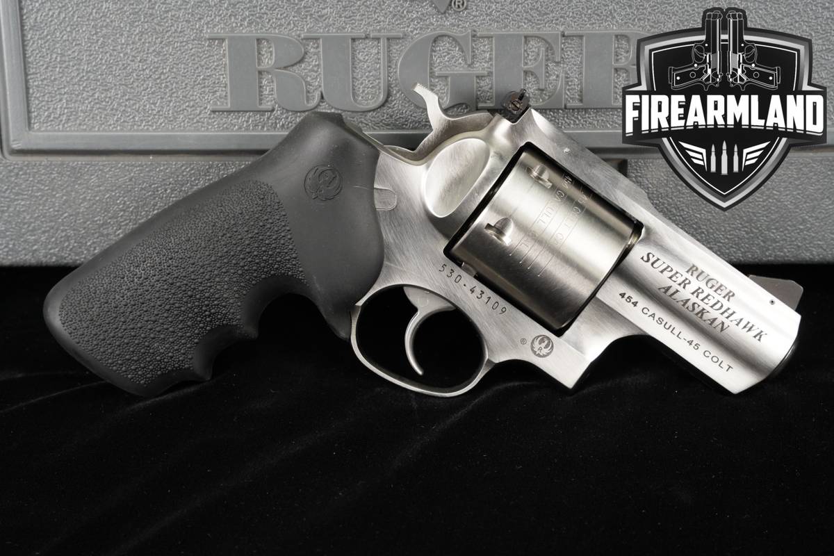 Ruger Super Redhawk Alaskan 454 Casull 2.5" Satin Stainless +ORIG BOX