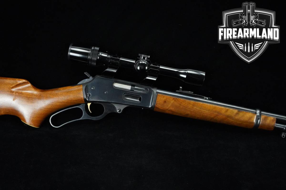 VINTAGE 1976 Marlin Model 336 30-30 20" Blued Marlin 336 JM STAMPED +OPTIC