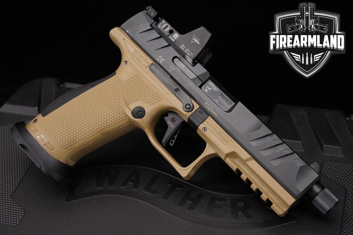 Walther PDP PRO SD Full Size 9mm 5.1" +2 MAGS, ORIG CASE & OPTIC