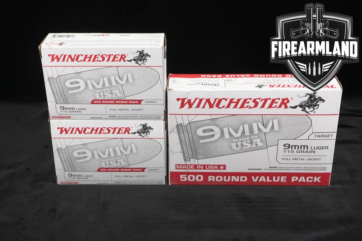 900 RDS! 9mm Ammo 9-mm Ammunition