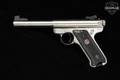 2001 Sturm Ruger Mark II Target .22 LR Satin Stainless in Excellent Condition Image 3