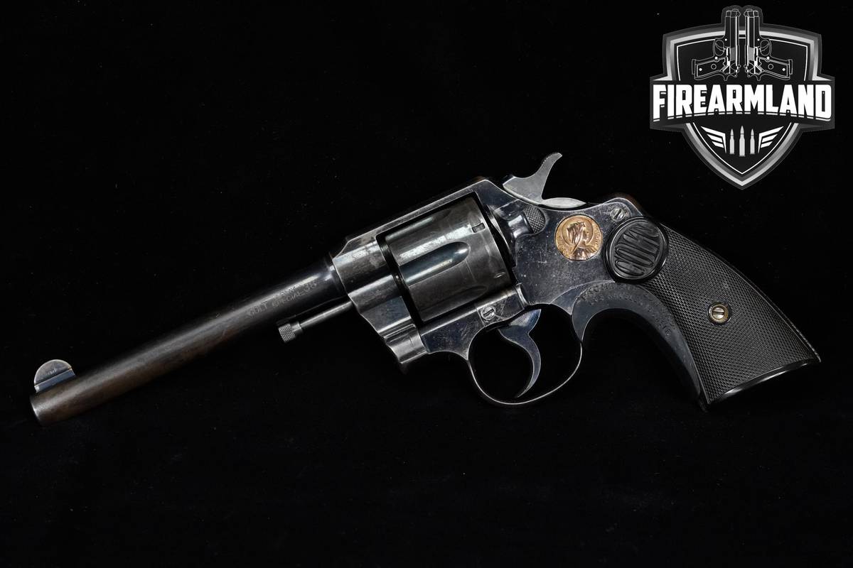 VINTAGE! 1910 Colt Army Special 38-SPL 6" Blued Pre-WWI WW1