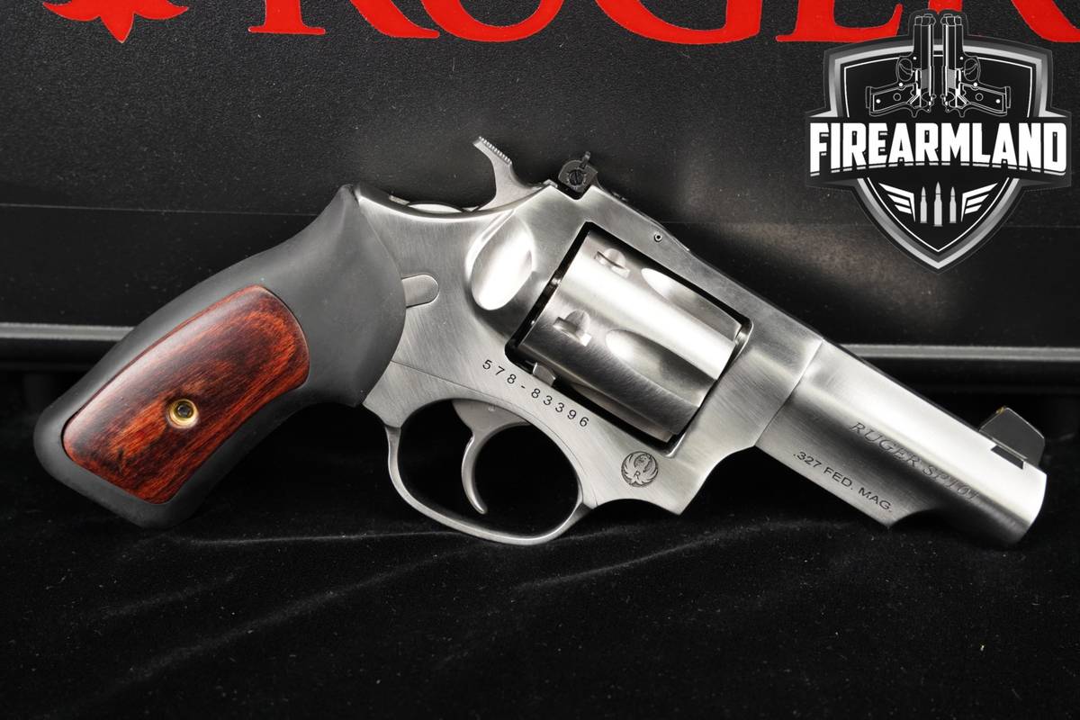 Ruger SP101 327 Federal Magnum 3" Satin Stainless SP 101 +ORIG CASE