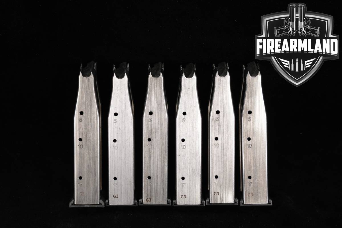 Staccato (STI) 6x Six 2011 17 round Gen3 Magazines 9mm Luger Mags