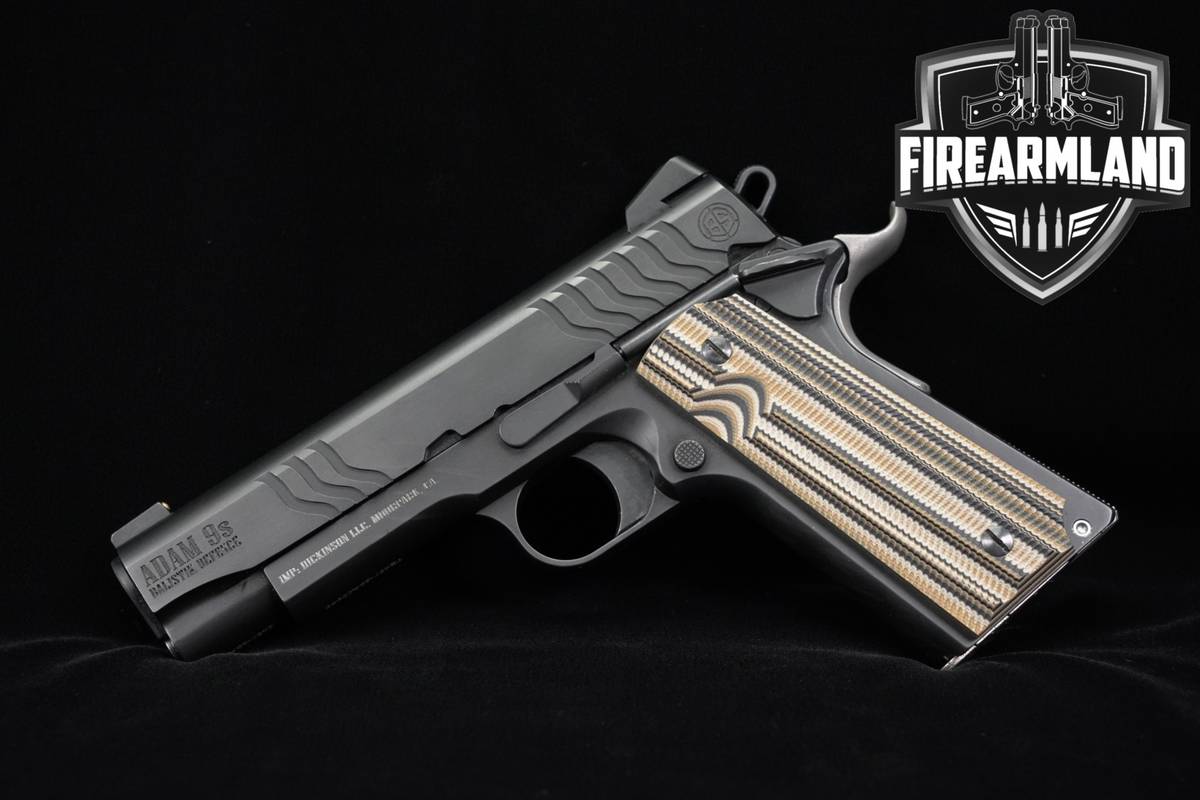 Balistik Defense ADAM 9s 9mm 1911 4.37" DA/SA ADAM9 Commander-Length Pistol