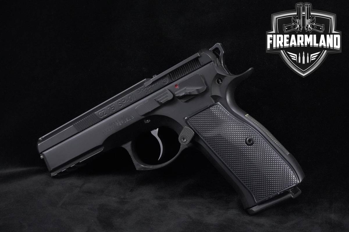 CAJUNIZED CZ 75 SP-01 Shadow 9mm 4.6" CZ CZ75 Shadow 1+2 MAGS & ORIG CASE