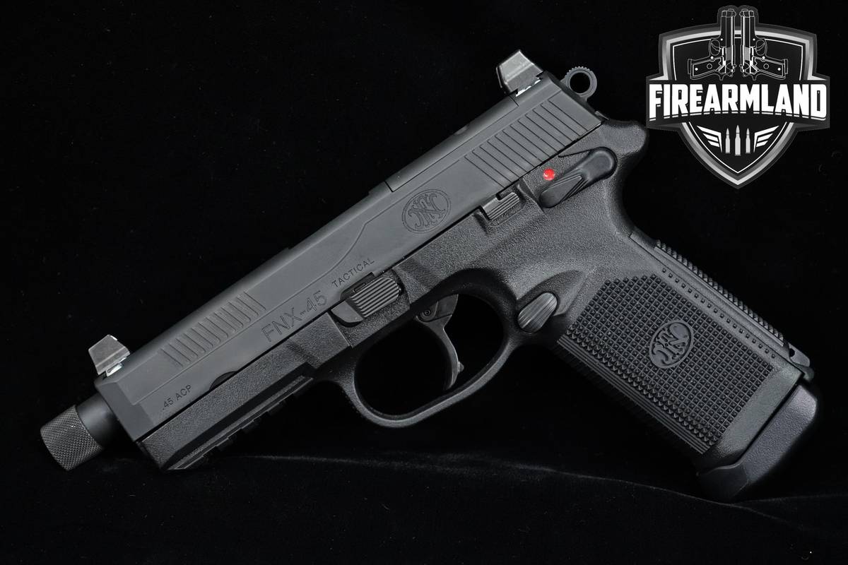 FN America FN FNX-45 Tactical 45ACP 5.3" FNX45 Pistol +2 MAGS & ORIG CASE