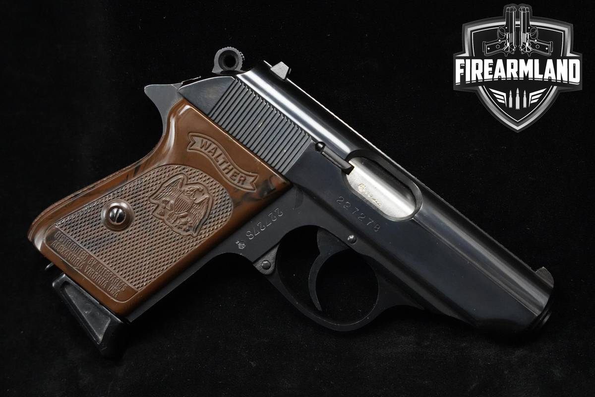 MINTY! 1967-68 Carl Walther PPK 380 ACP 3.3" Blued Germany Walther DA/SA