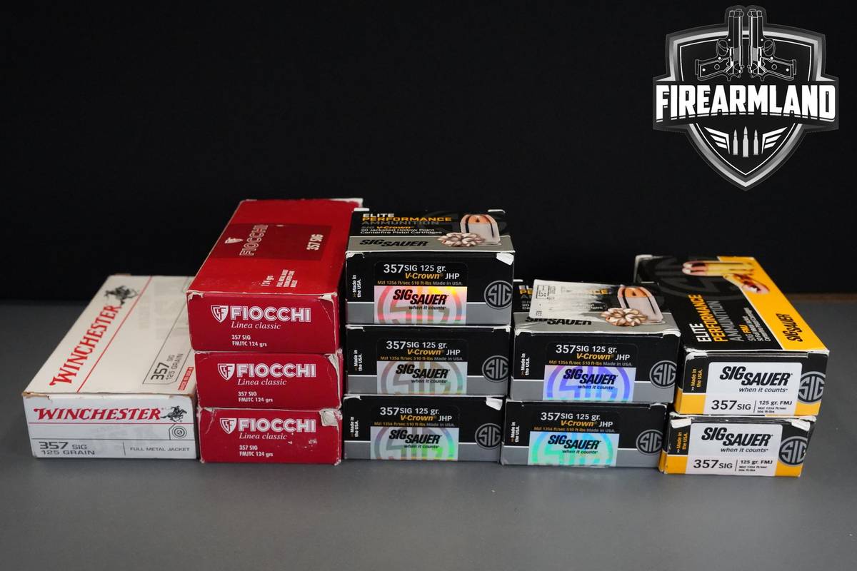 357 Sig Ammo 357-Sig Ammunition 400 ROUNDS