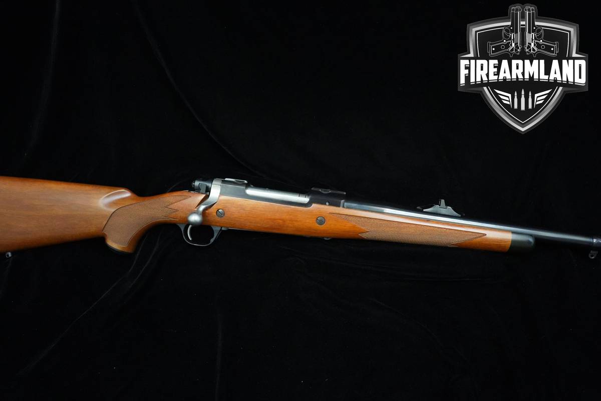 Ruger M77 Hawkeye African 338 Win Magnum 23" Satin Blued Ruger M-77
