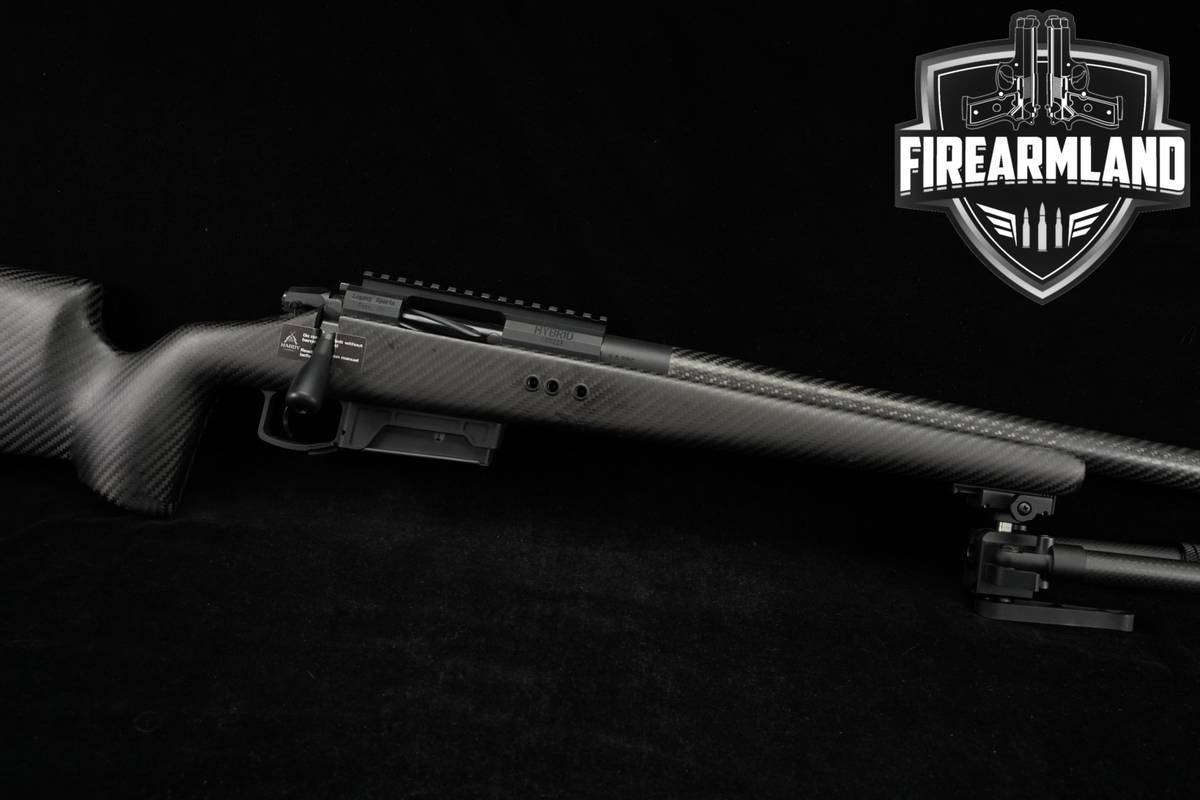 MINT Hardy Rifle Co Hybrid 6.5 PRC 24" CARBON FIBER BARREL & STOCK +BIPOD