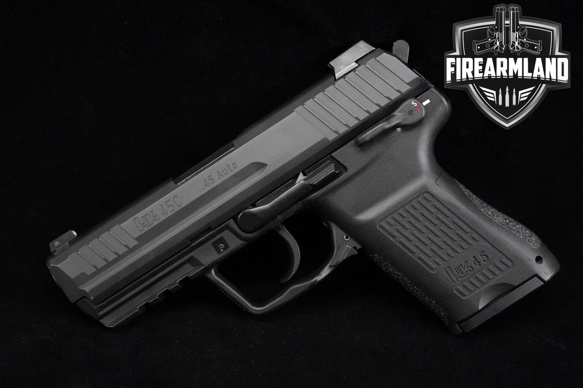 Heckler & Koch H&K HK 45C V1 45 ACP 4" HK45C +3 MAGS & ORIG CASE