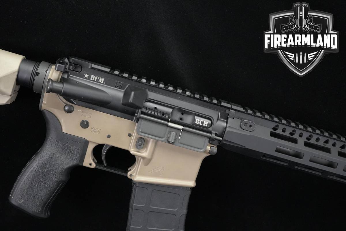 Aero Precision Model X-15 5.56 NATO 16" Two-Tone Tan & Black X15 +2 MAGS