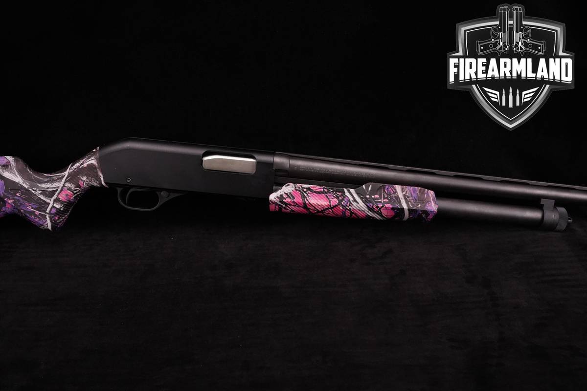 MUDDY GIRL Stevens Model 320 Field Grade Compact 20-Gauge 22.5" 3