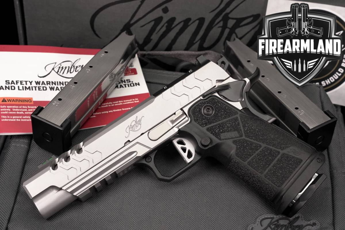 Kimber 2K11 Comp 9mm Optics-Ready 5" Silver 1911 2011 +3 MAGS & ORIG CASE
