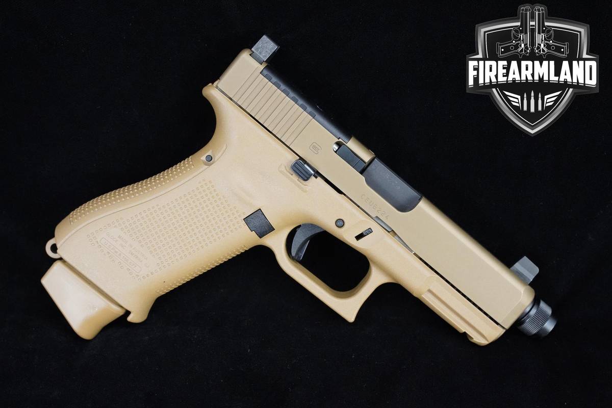 Glock 19X MOS 9mm FDE Glock-19X G19-X G19X +3 MAGS & ORIG CASE